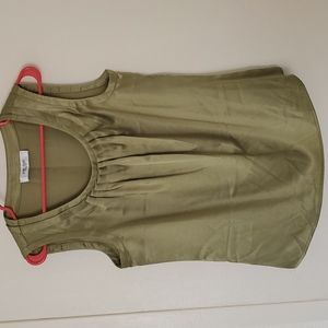 Jones Studio, lime green, sleeveless top